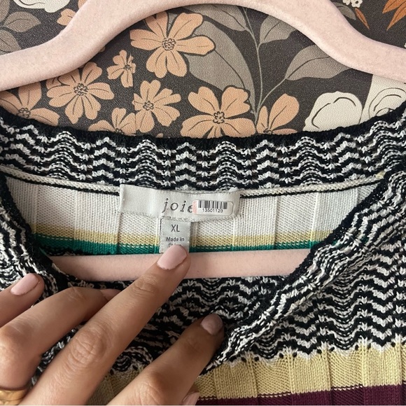 Joie Deandra Striped Sweater Dress size XL - Picture 7 of 9